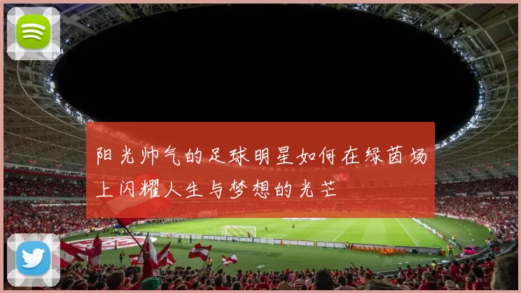 阳光帅气的足球明星如何在绿茵场上闪耀人生与梦想的光芒