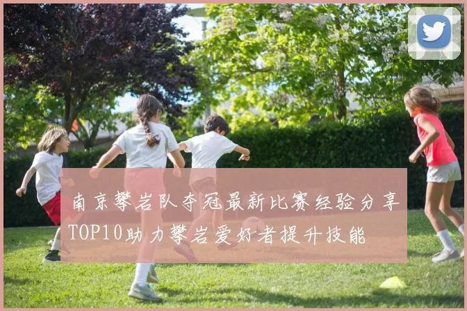 南京攀岩队夺冠最新比赛经验分享TOP10助力攀岩爱好者提升技能