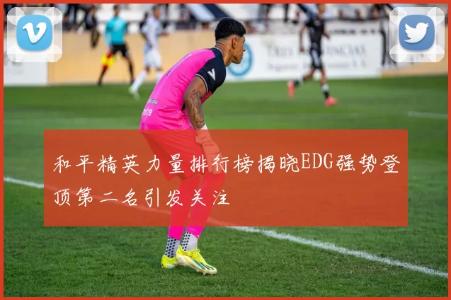 和平精英力量排行榜揭晓EDG强势登顶第二名引发关注