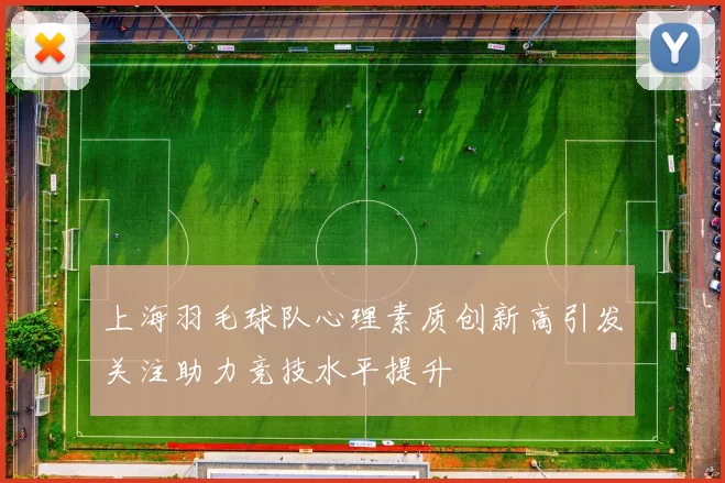 上海羽毛球队心理素质创新高引发关注助力竞技水平提升