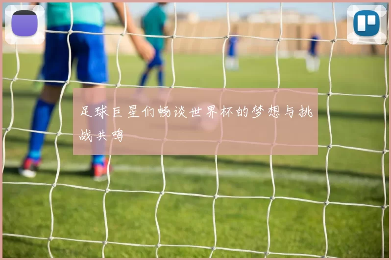 足球巨星们畅谈世界杯的梦想与挑战共鸣